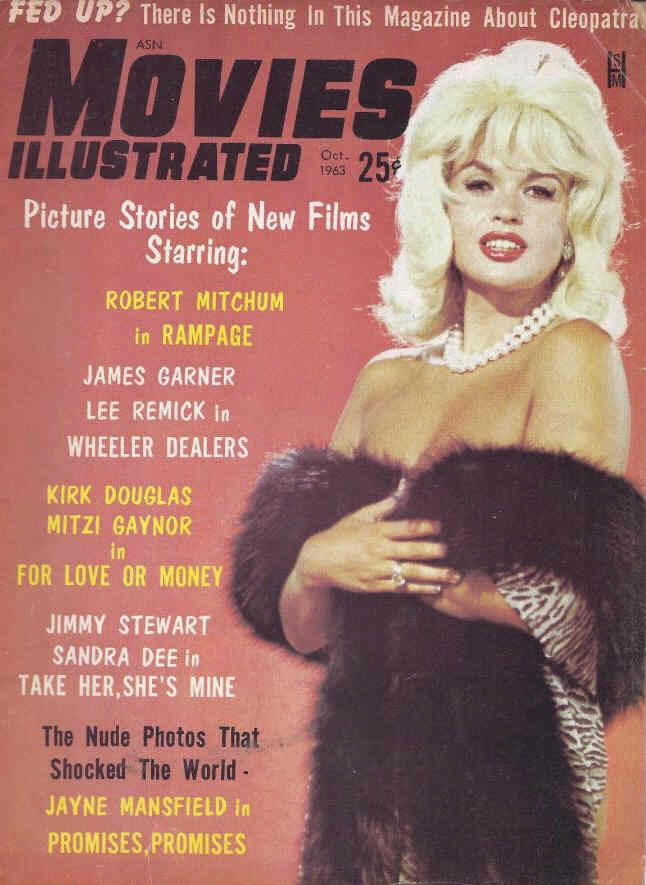 MOVIES ILLUSTRATED magazine side cover October 1963